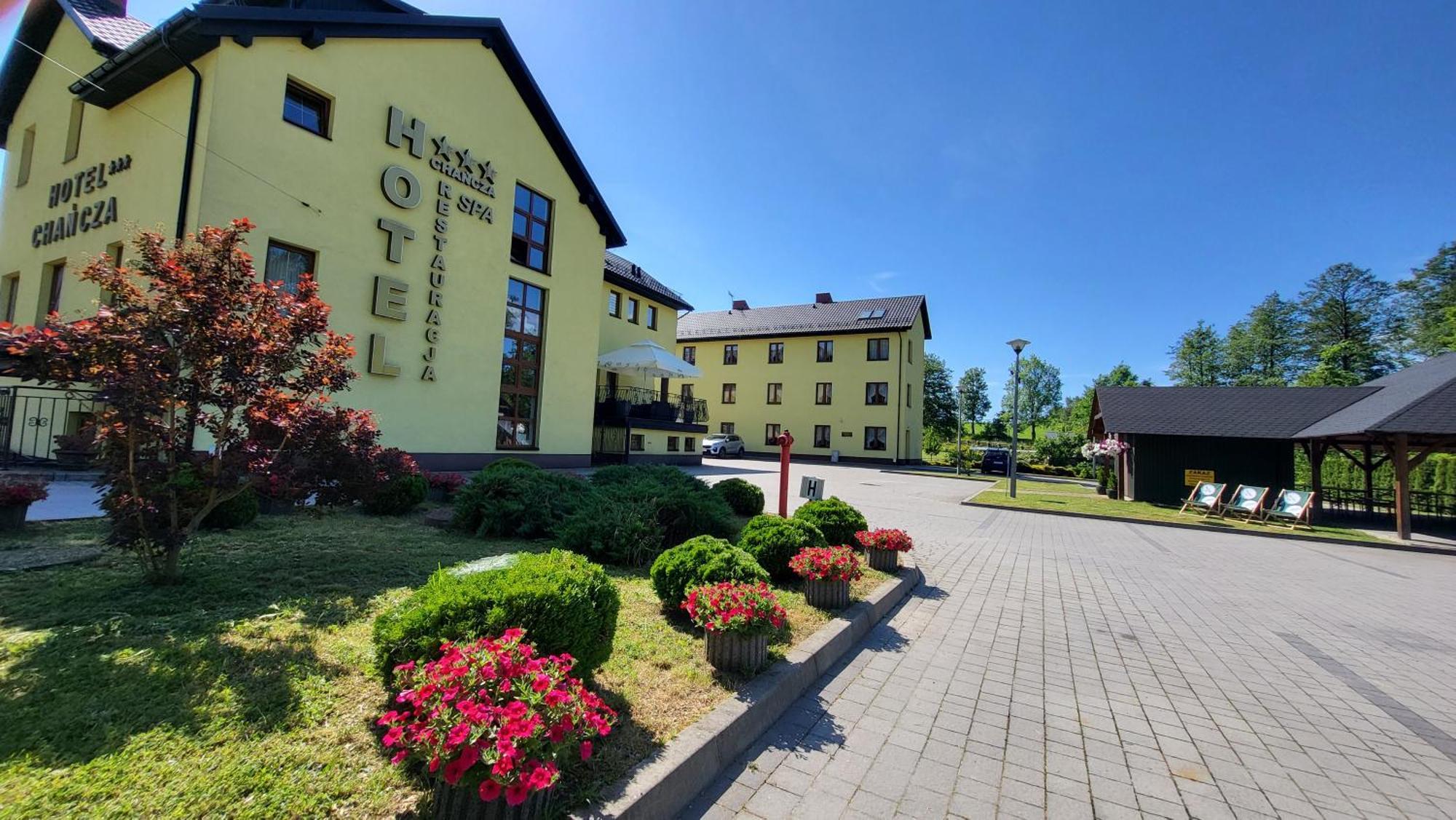 Hotel Chancza Spa & Restauracja Rakow  Exteriör bild