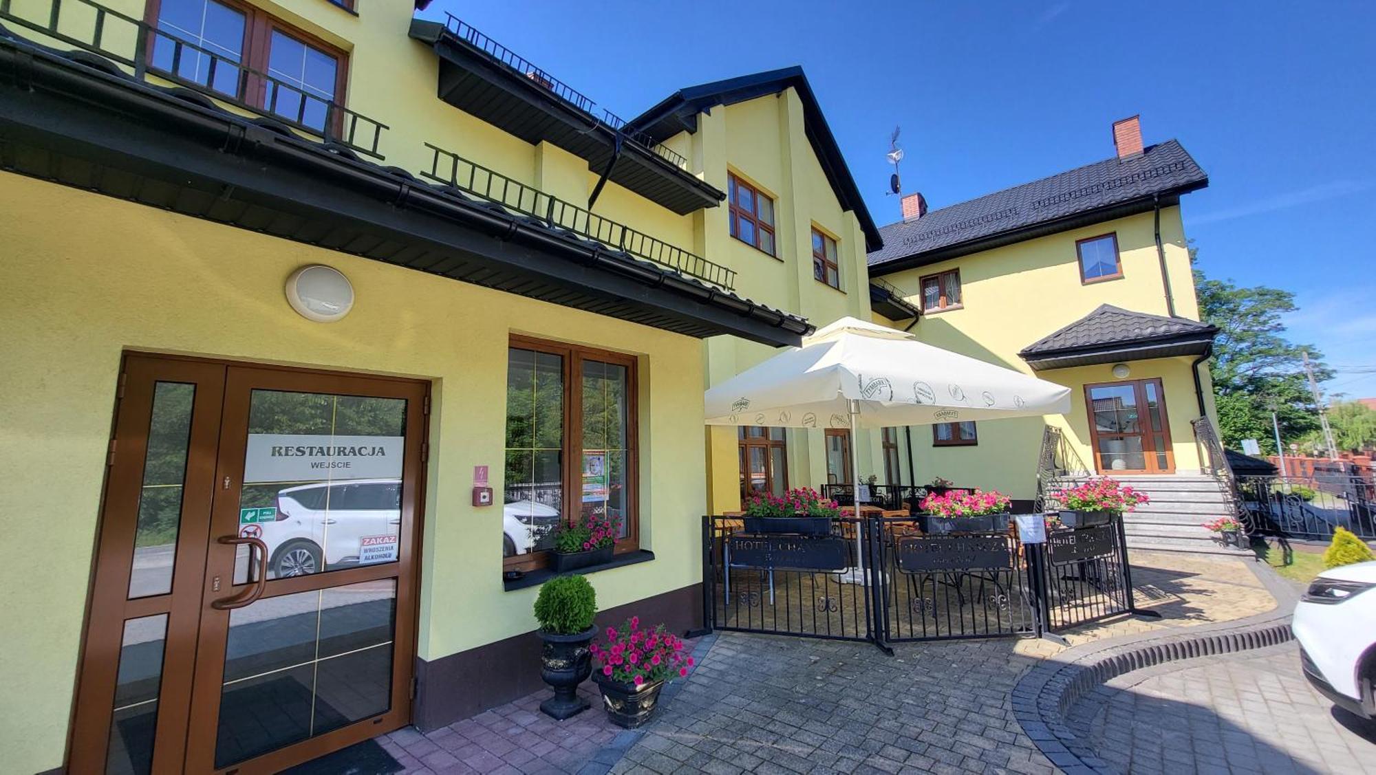 Hotel Chancza Spa & Restauracja Rakow  Exteriör bild