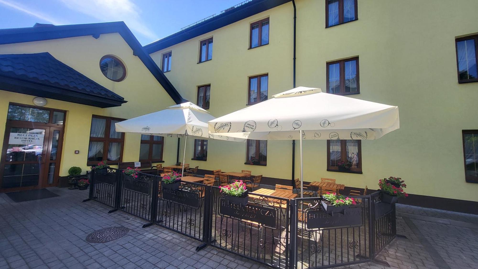 Hotel Chancza Spa & Restauracja Rakow  Exteriör bild