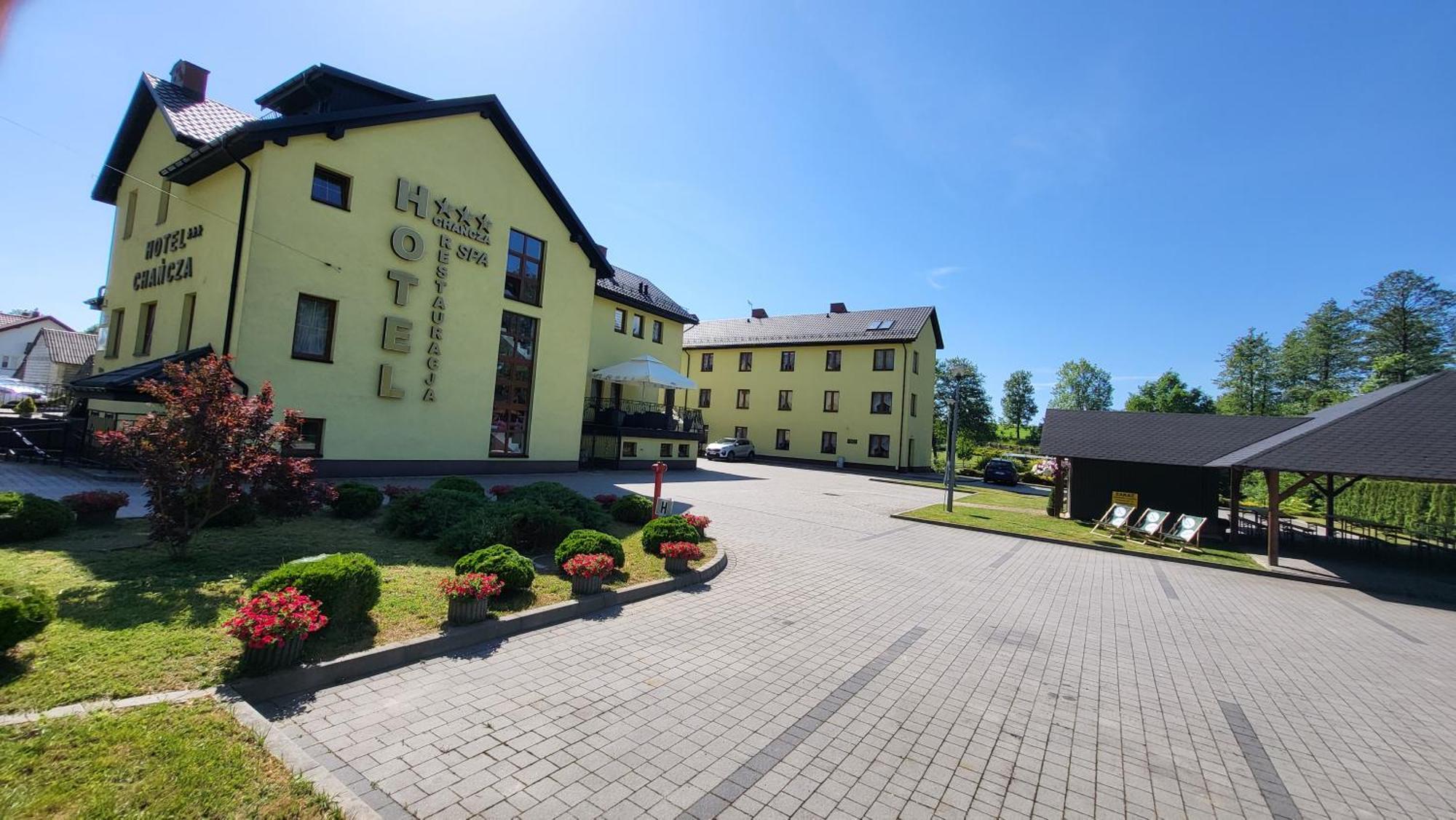 Hotel Chancza Spa & Restauracja Rakow  Exteriör bild